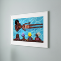 Swimming Lesson - Giclée Print