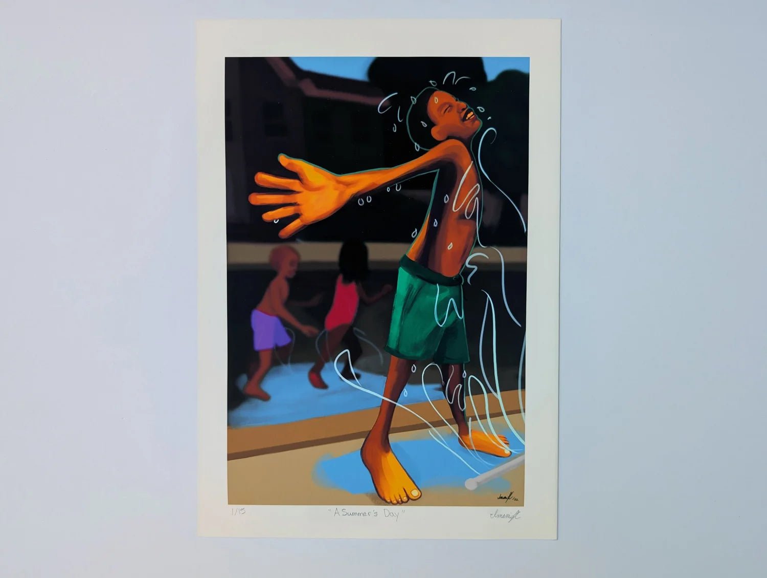 A Summer's Day - Giclée Print - ImaniJC